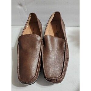 Claiborne Men's Loafer Shoes Alfonso Size 13M Slip On Comfort Memory Foam Brown